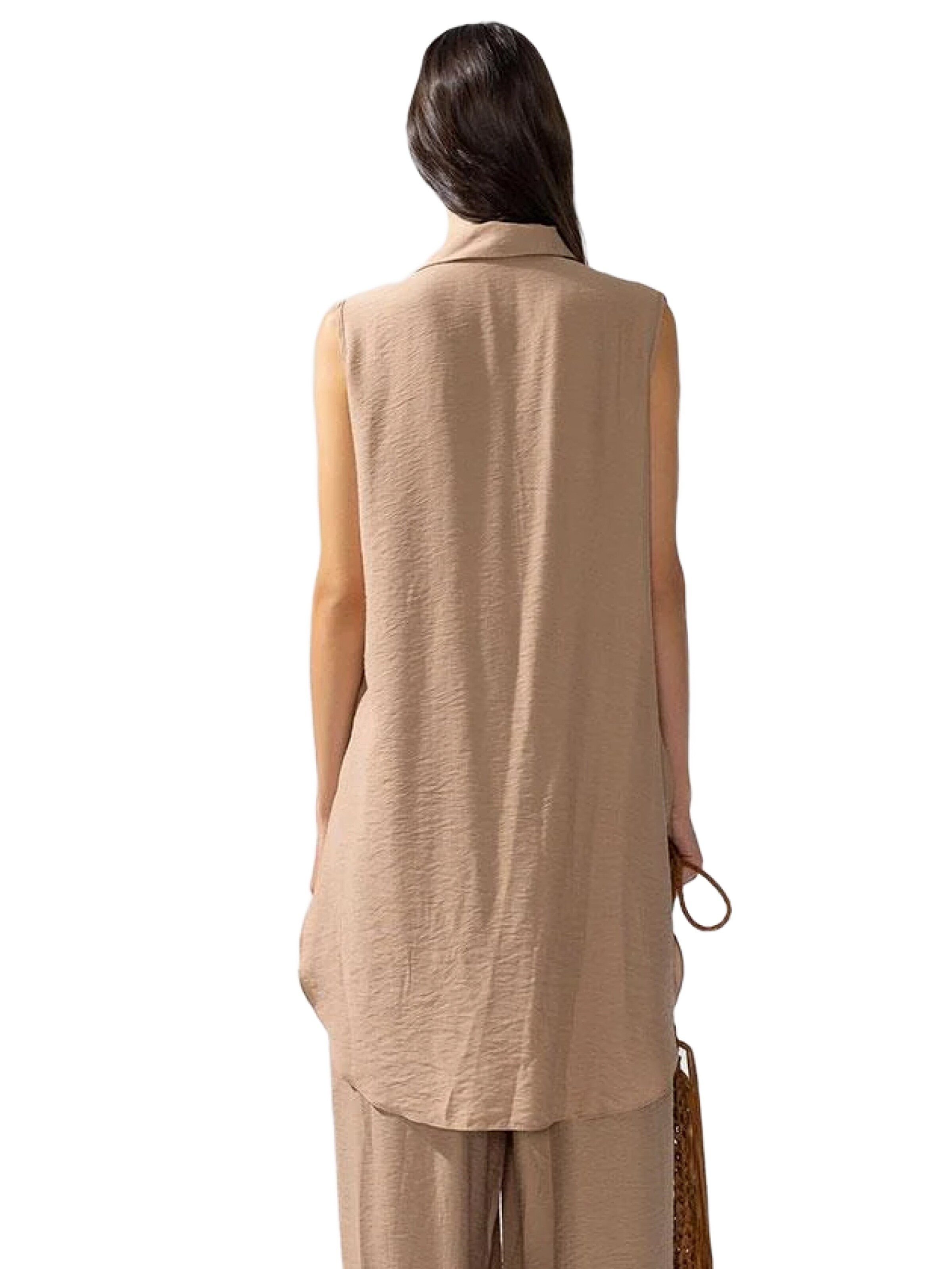 Rivus Bluse in Beige