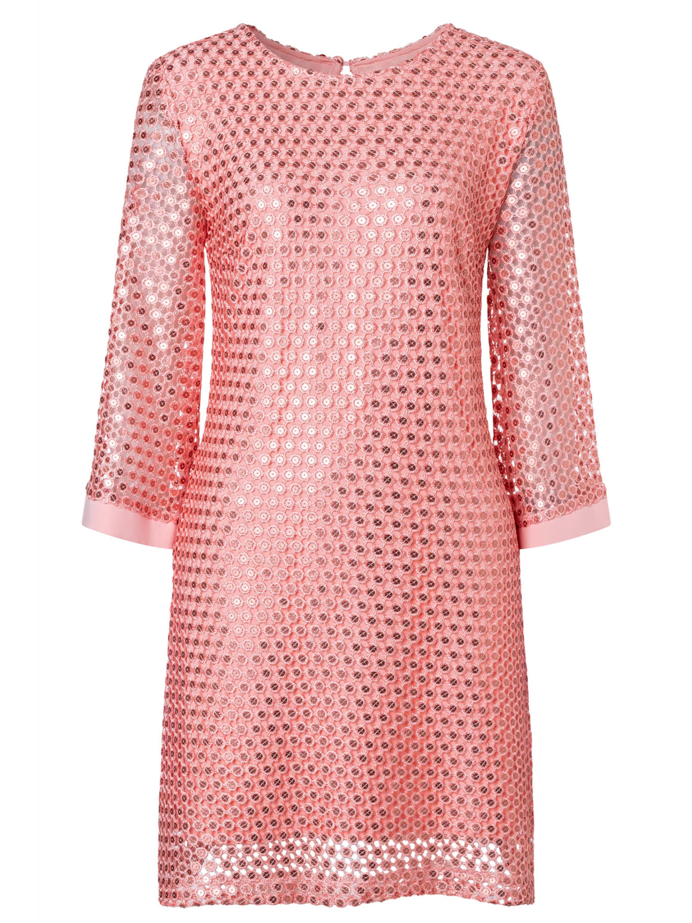 Ana Alcazar Jurk 'Dalva ' in Roze: voorkant