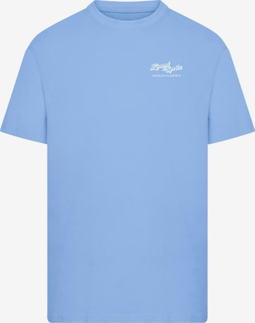 Mister Tee Shirt 'Limoni And Spritz' in Blue: front
