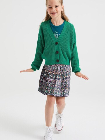 WE Fashion Knit Cardigan in Green