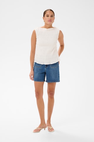 Kaffe Bluse 'KAbethany' in Weiß