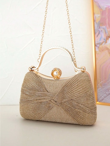 Tomshop24-7 Clutch 'Isabella' in Gold