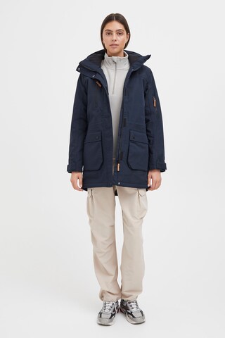 North Bend Winter Jacket 'Wanda' in Blue