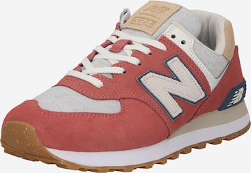 new balance Tenisky '574' – červená: přední strana