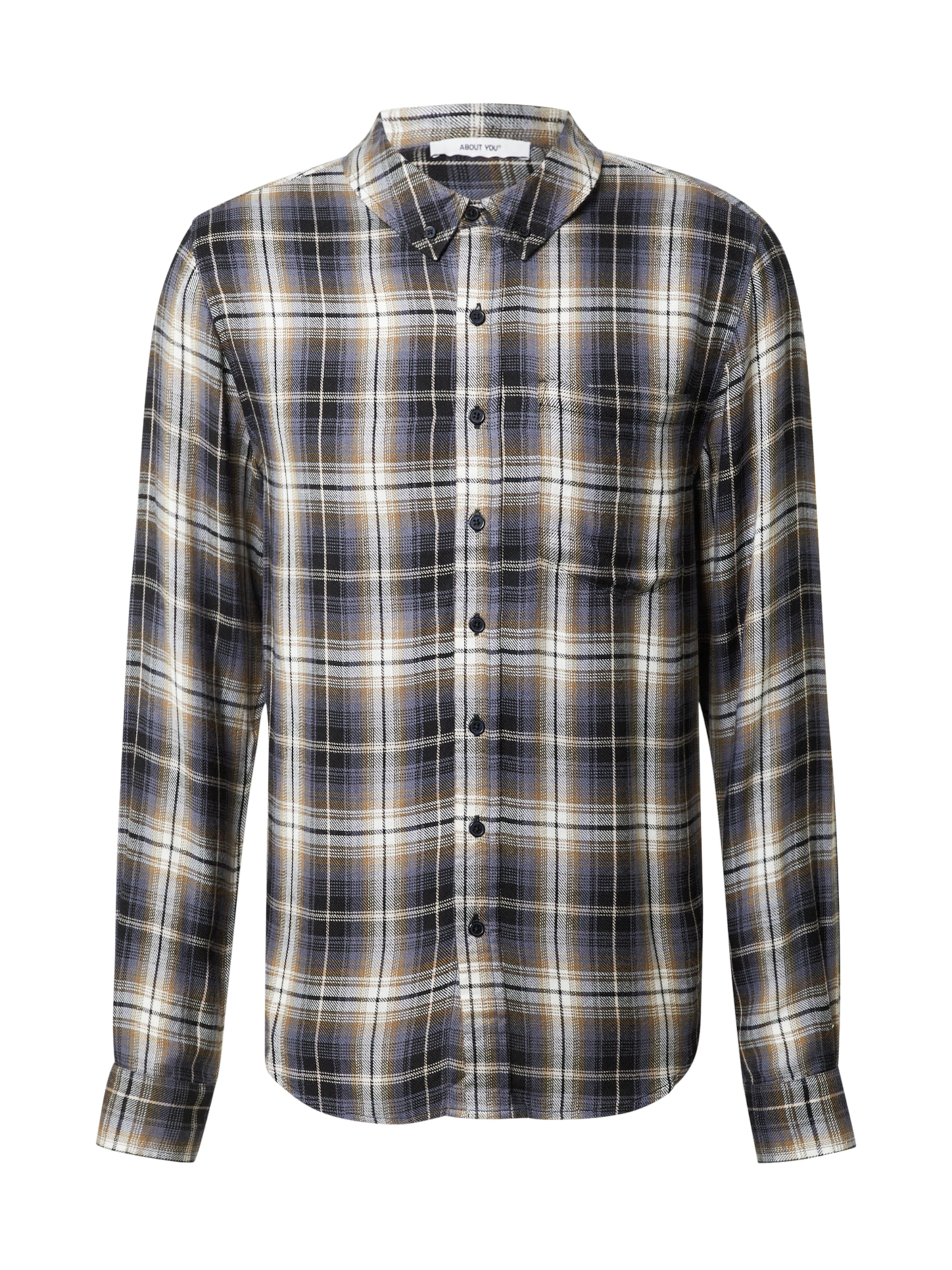 ABOUT YOU Regular fit Button Up Shirt 'Matthew' in Mixed colours: front