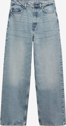 MANGO Wide leg Jeans 'Ari' in Blauw: voorkant