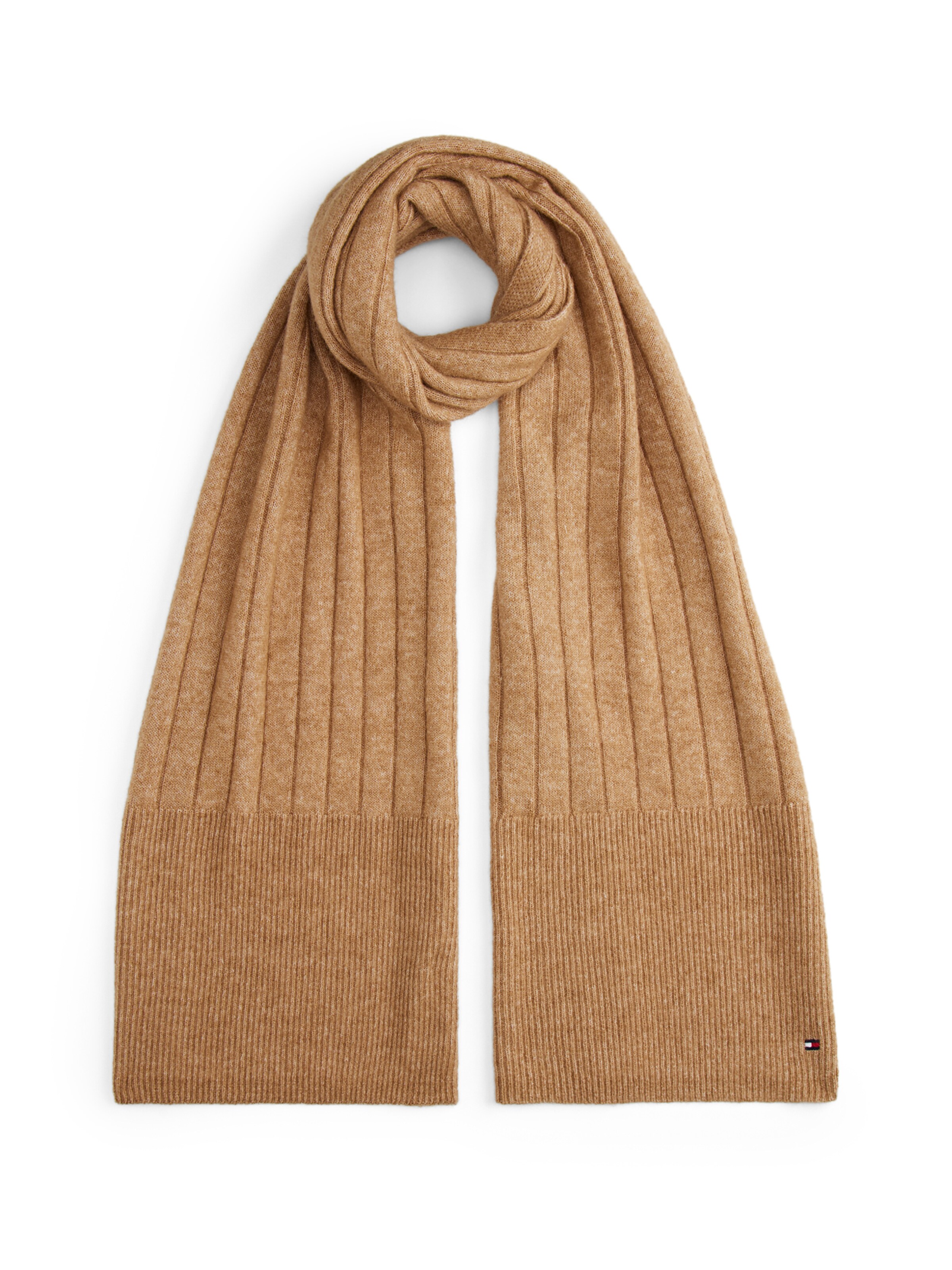 TOMMY HILFIGER Set: Mütze und Schal in Grün