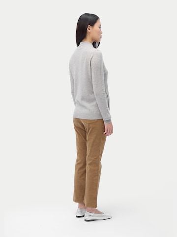 Cardigan 'Women's Essential Cashmere Full-Zip Cardigan' GOBI Cashmere en gris