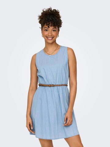 ONLY Letní šaty 'BEA' – modrá: přední strana