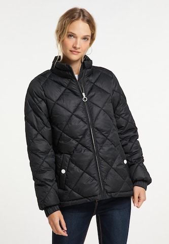 DreiMaster Maritim Between-Season Jacket 'Maritim' in Black: front