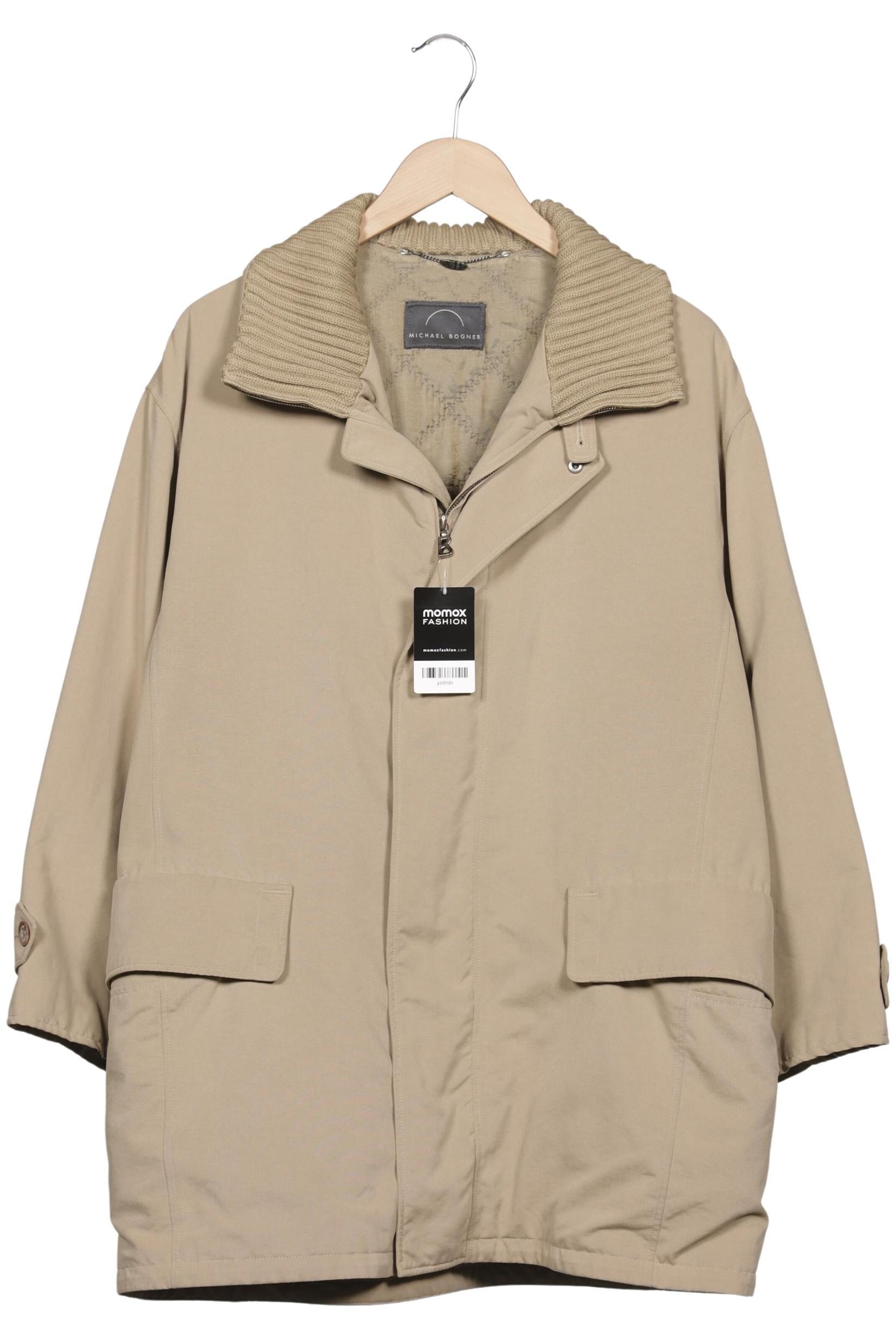 BOGNER Jacket & Coat in 6XL in Beige: front