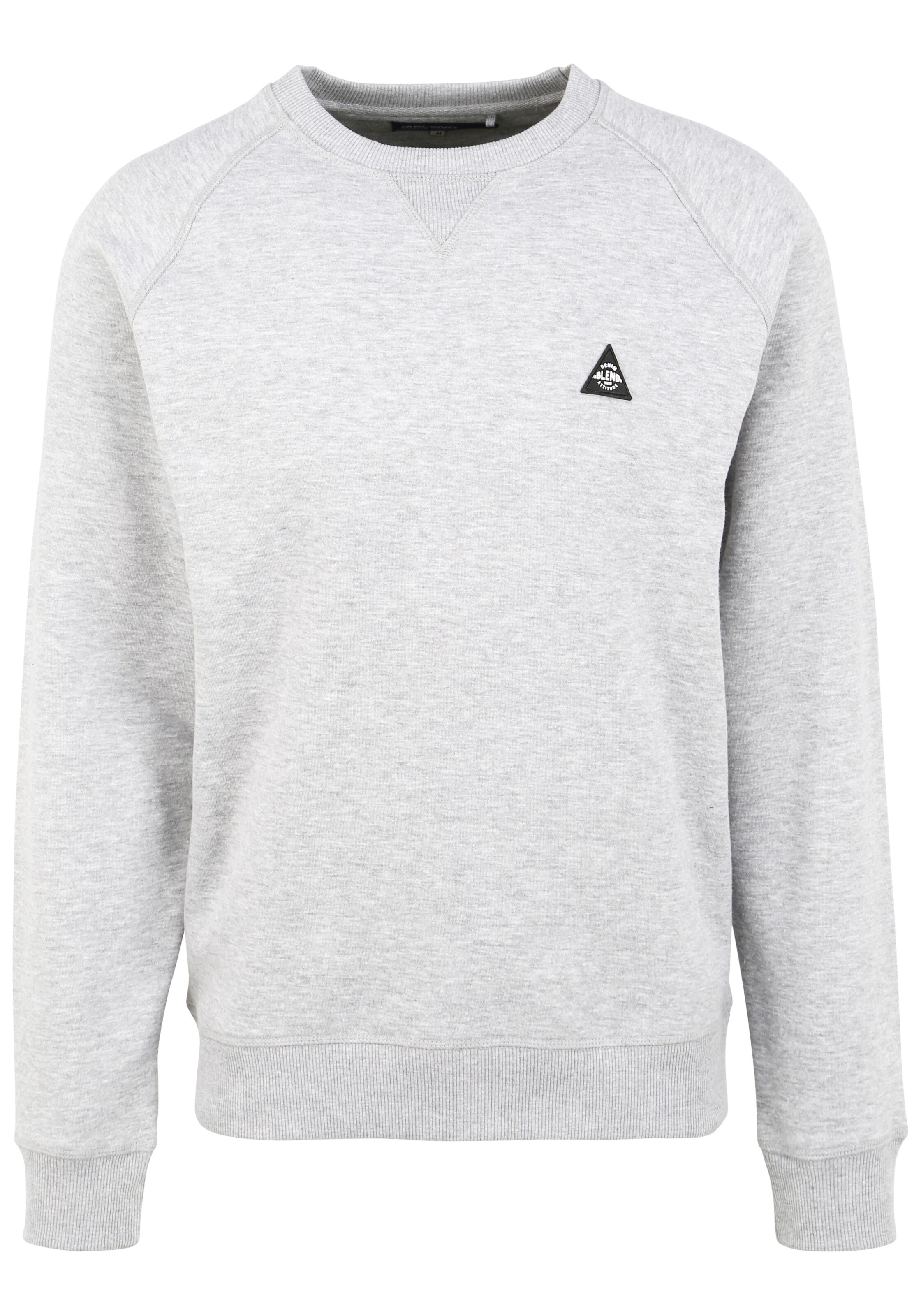Sweat-shirt 'Kuna' BLEND en gris : devant