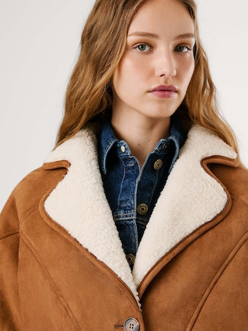 Pepe Jeans Winter Coat 'TERESA' in Beige