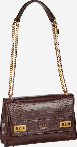 Sac à bandoulière 'Katey' GUESS en marron : devant