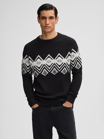 Pull-over 'Tito' STRELLSON en noir : devant