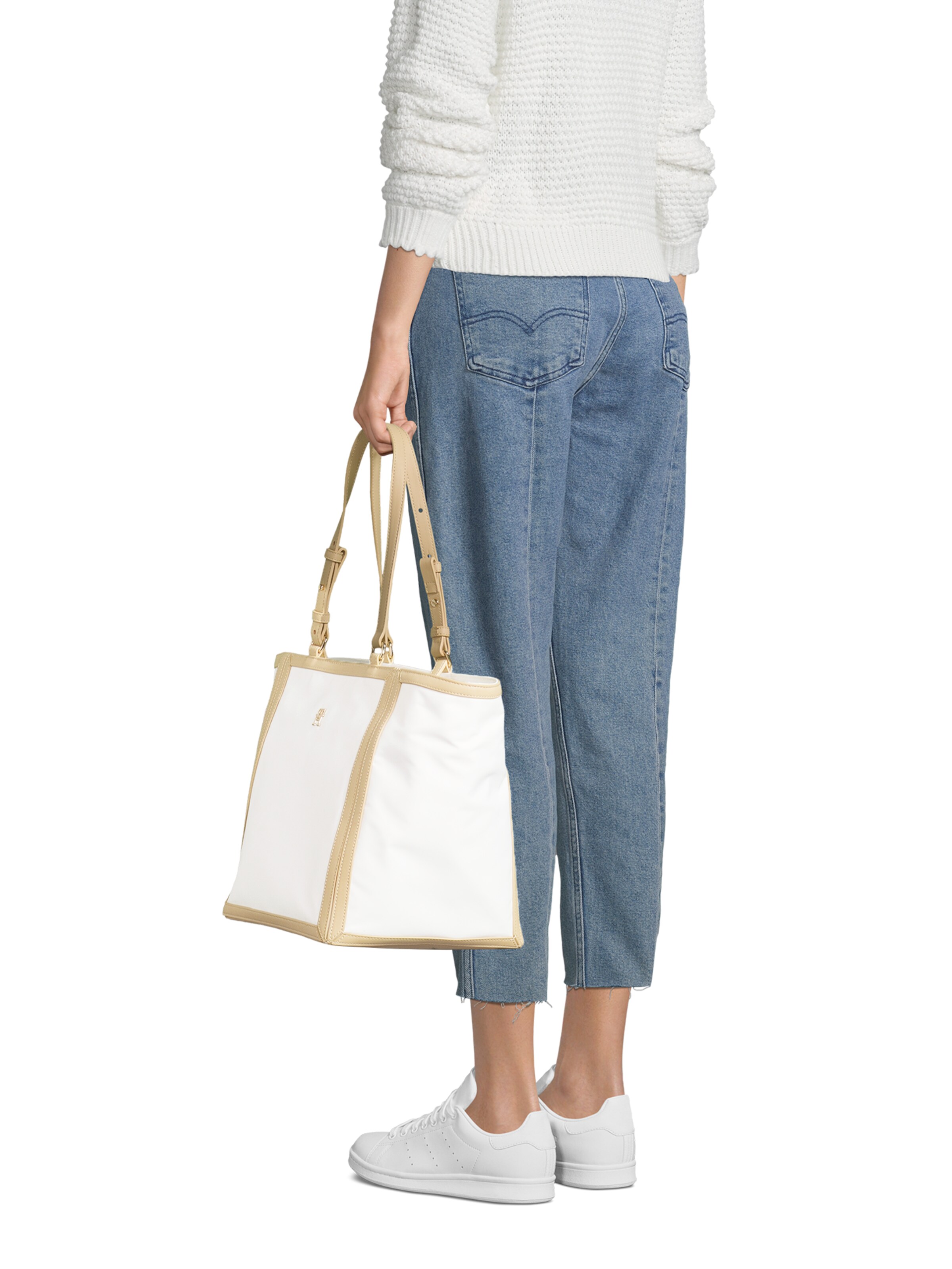 TOMMY HILFIGER Shopper 'Essential' in White