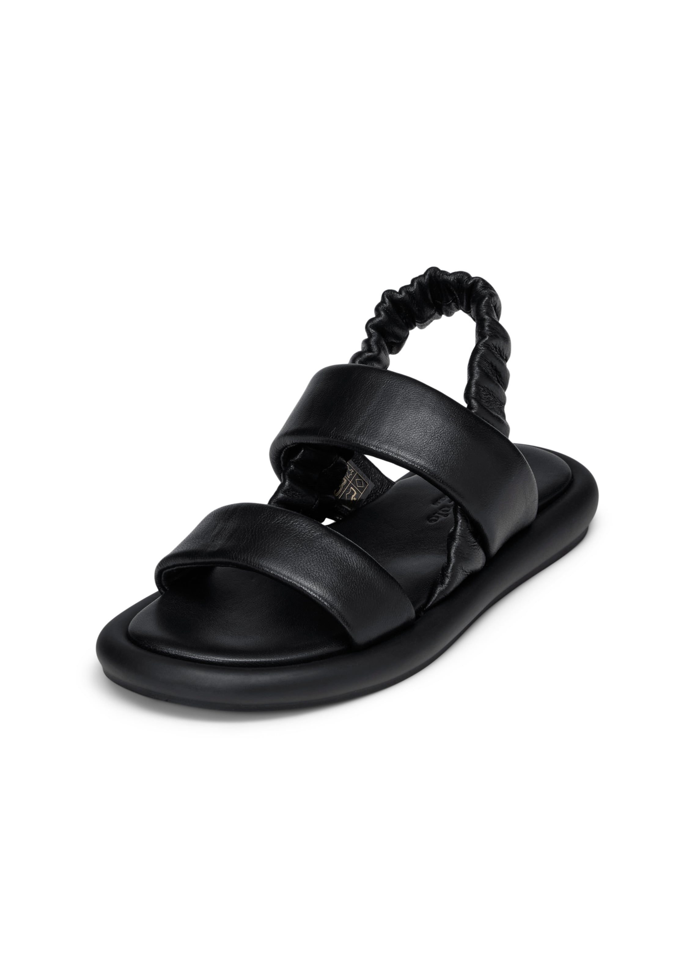 Marc O'Polo Sandale in Schwarz: Vorderseite
