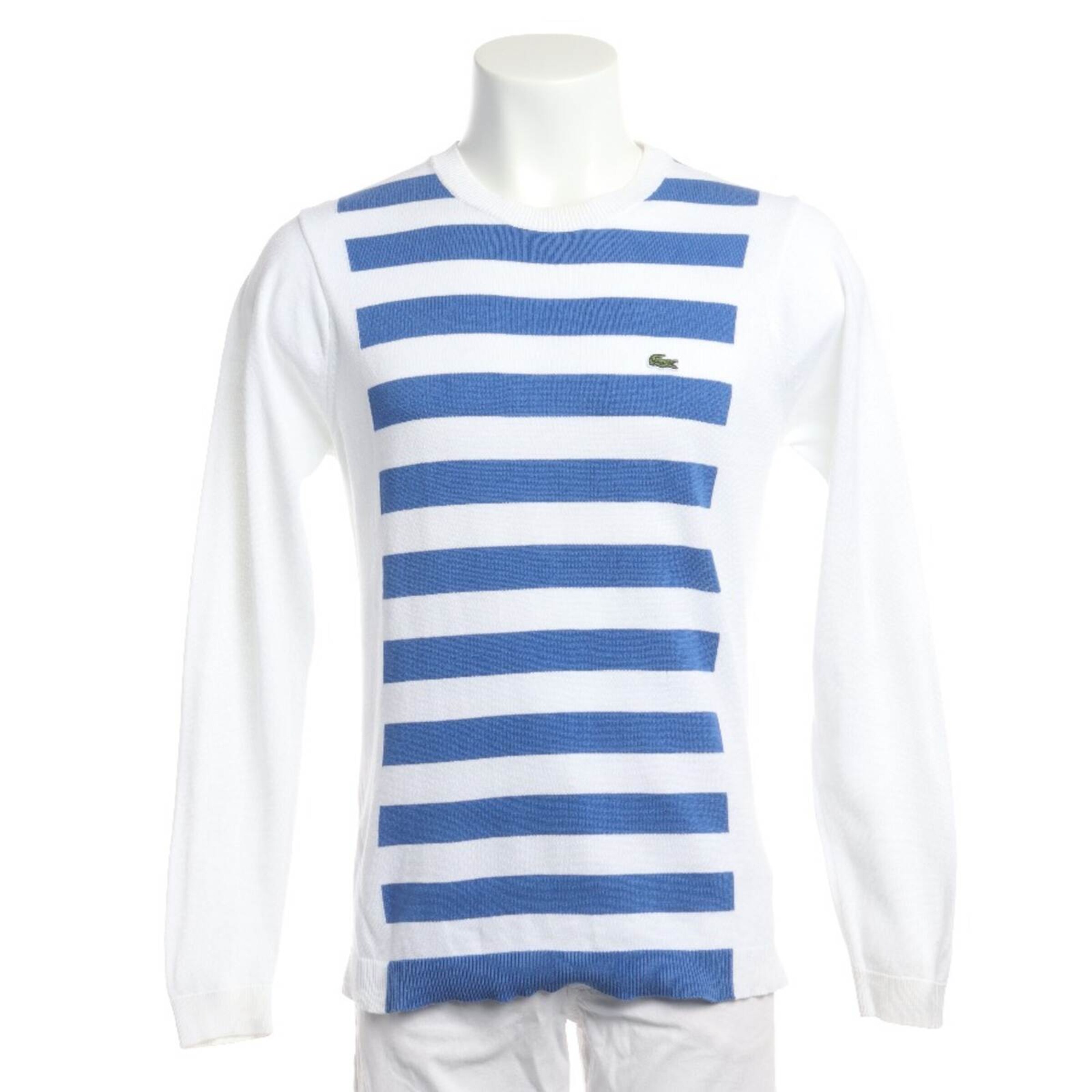 LACOSTE Pullover / Strickjacke S in Blau: Vorderseite