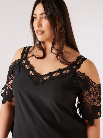 Apricot Top in Schwarz