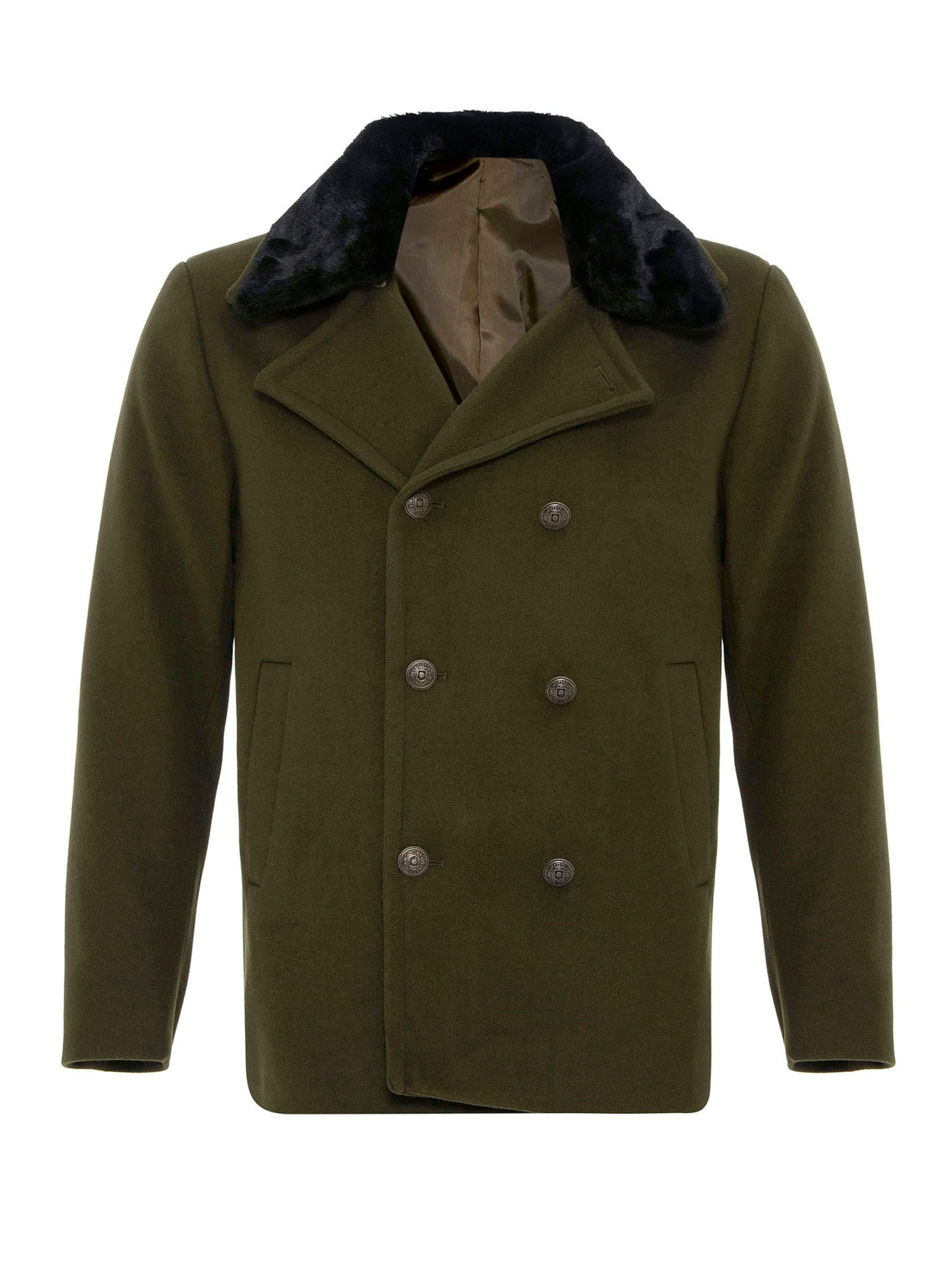 Antioch Övergångsrock i grön: framsida