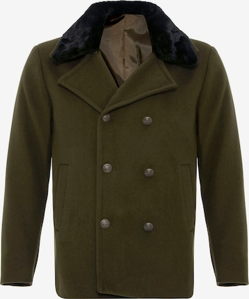 Manteau mi-saison Antioch en vert : devant
