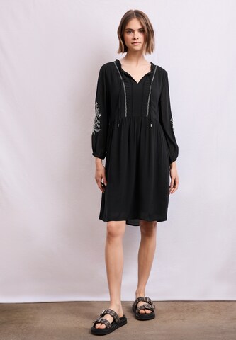 Street One Studio Dress in Black: front