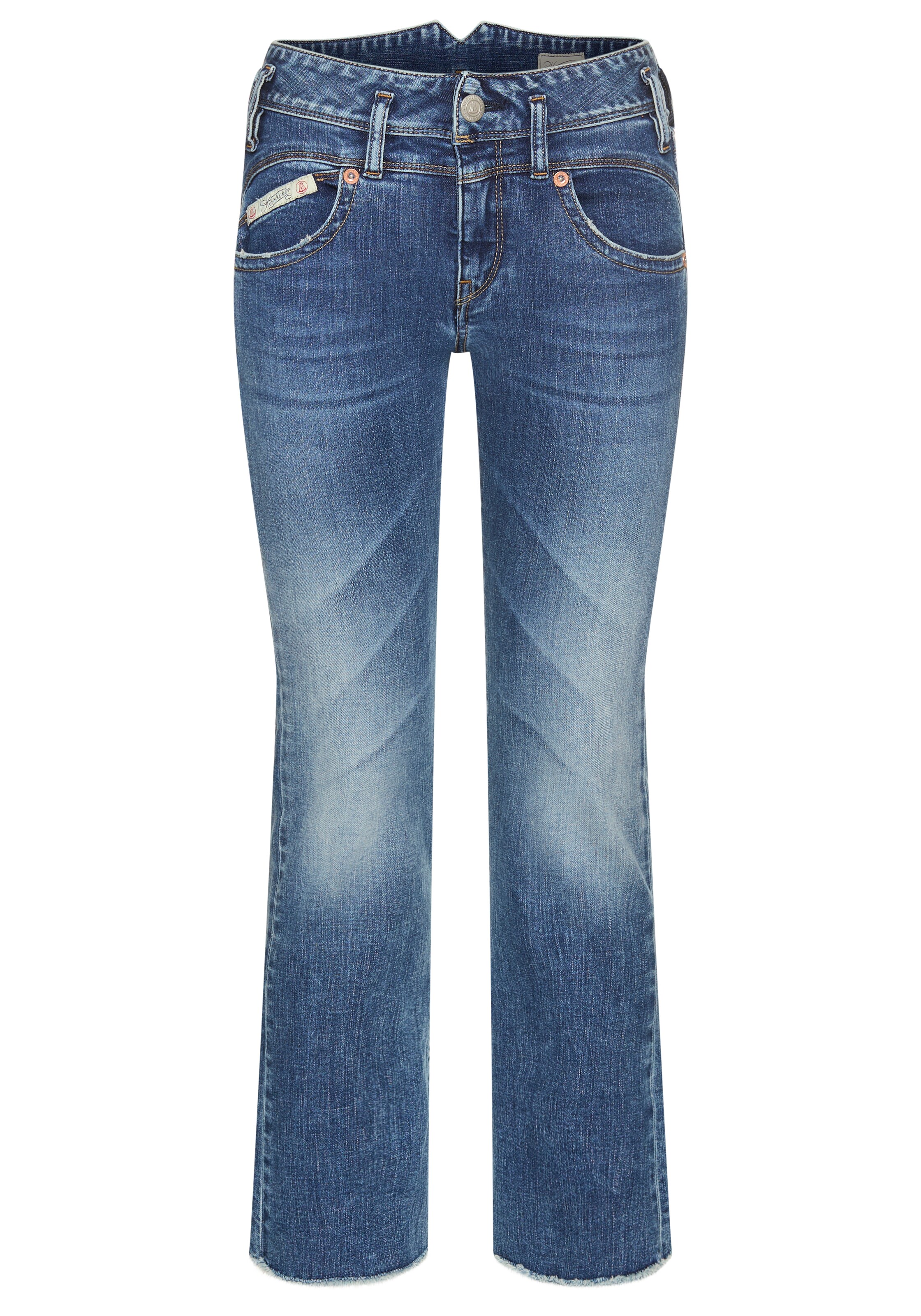 Herrlicher Boot cut Jeans in Blue: front