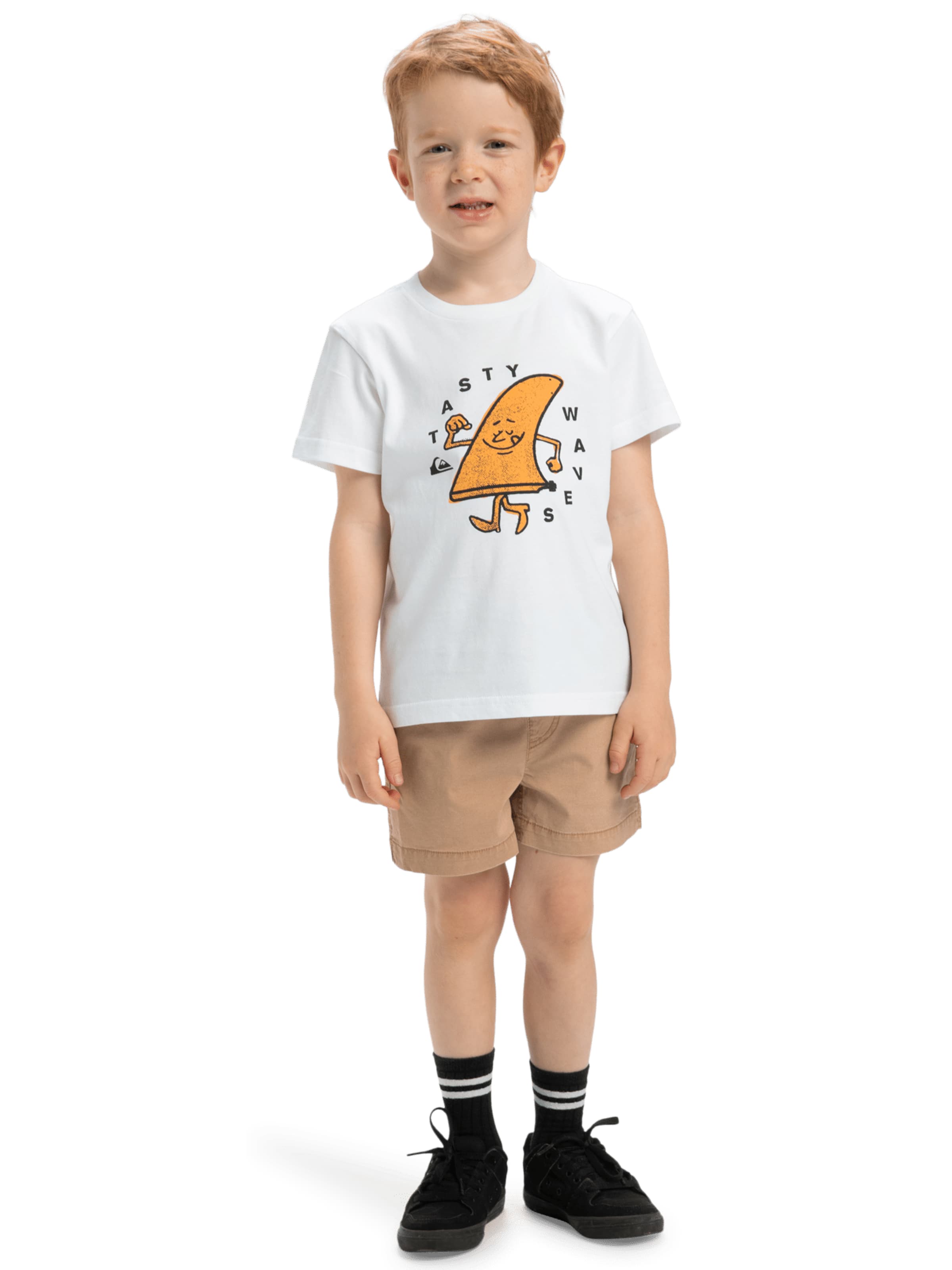 T-Shirt 'Tasty Waves' QUIKSILVER en blanc