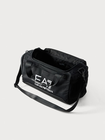 EA7 Emporio Armani Дорожная сумка в Черный