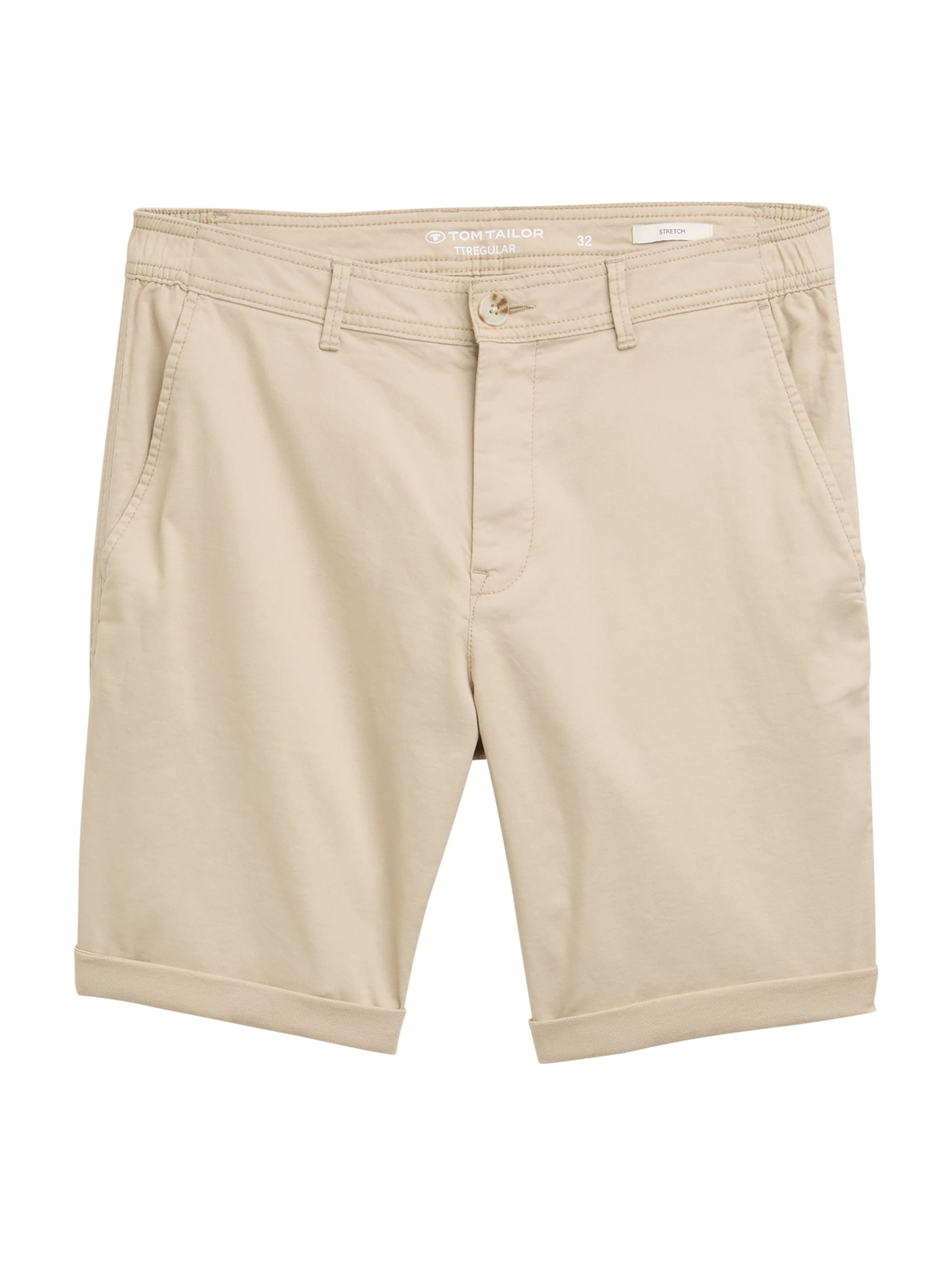 TOM TAILOR Regularen Chino hlače | bež barva: sprednja stran