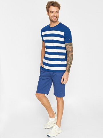 Sea Ranch Regular Broek 'Harold' in Blauw