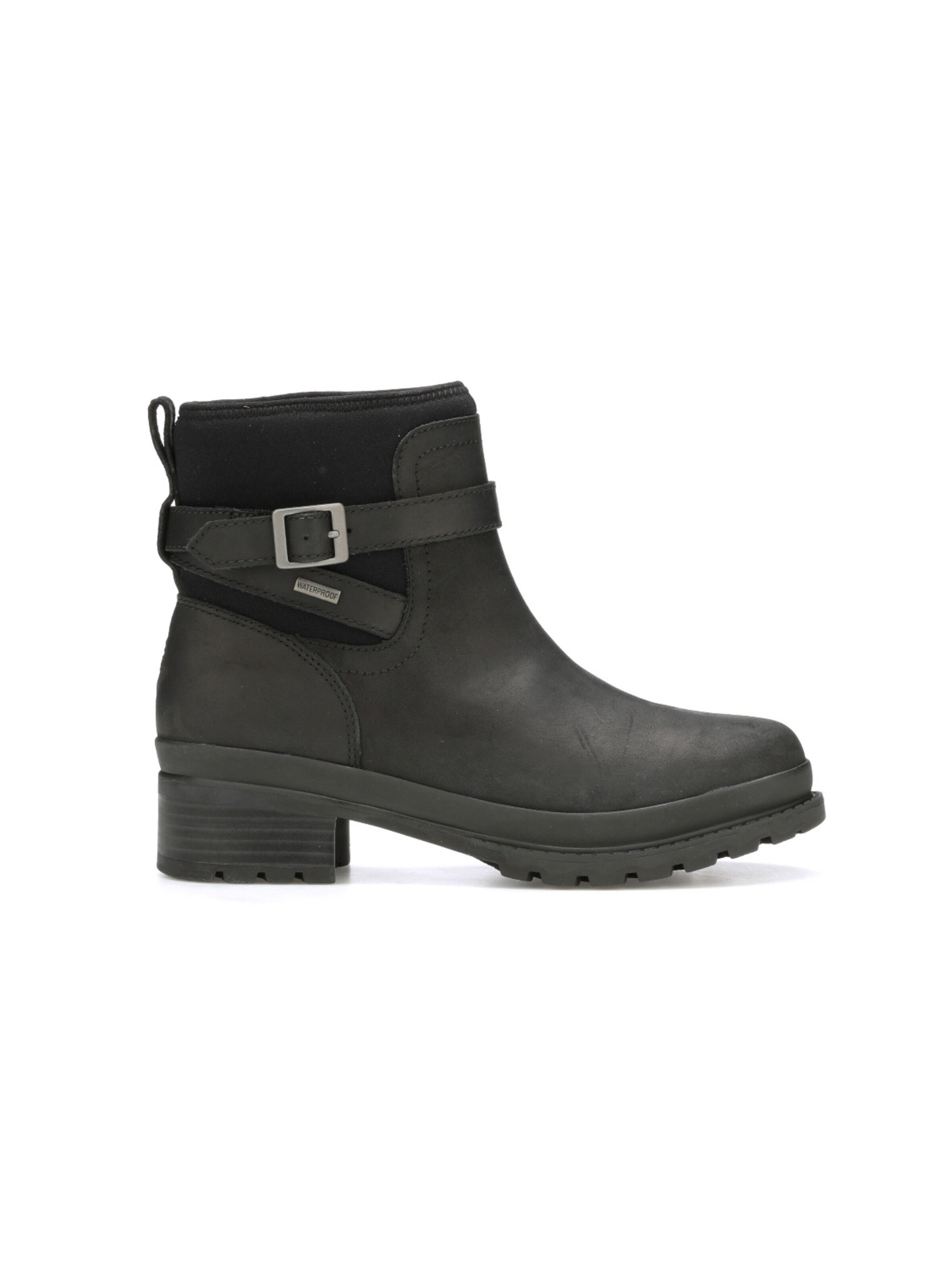 Botine 'Womens Liberty Ankle Leather' de la Muck boot pe negru: față