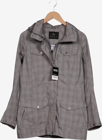 Quechua Jacke M in Grau: Vorderseite
