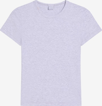 BershkaMajica - siva boja: prednji dio