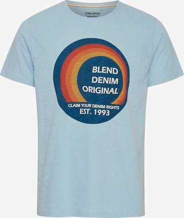 BLEND T-Shirt BHTee in Blau: predná strana