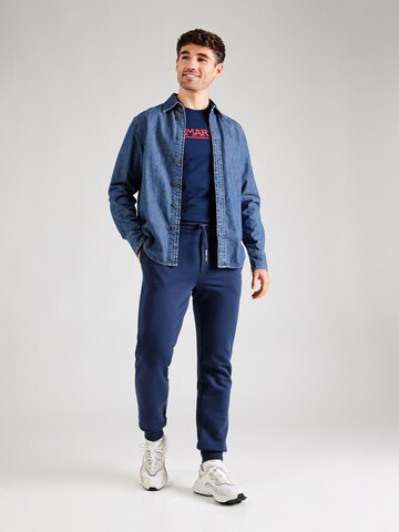 Effilé Pantalon La Martina en bleu