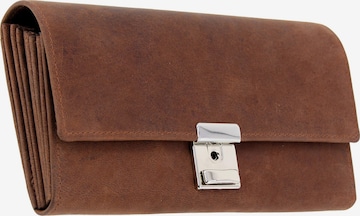 Alassio Wallet in Brown: front