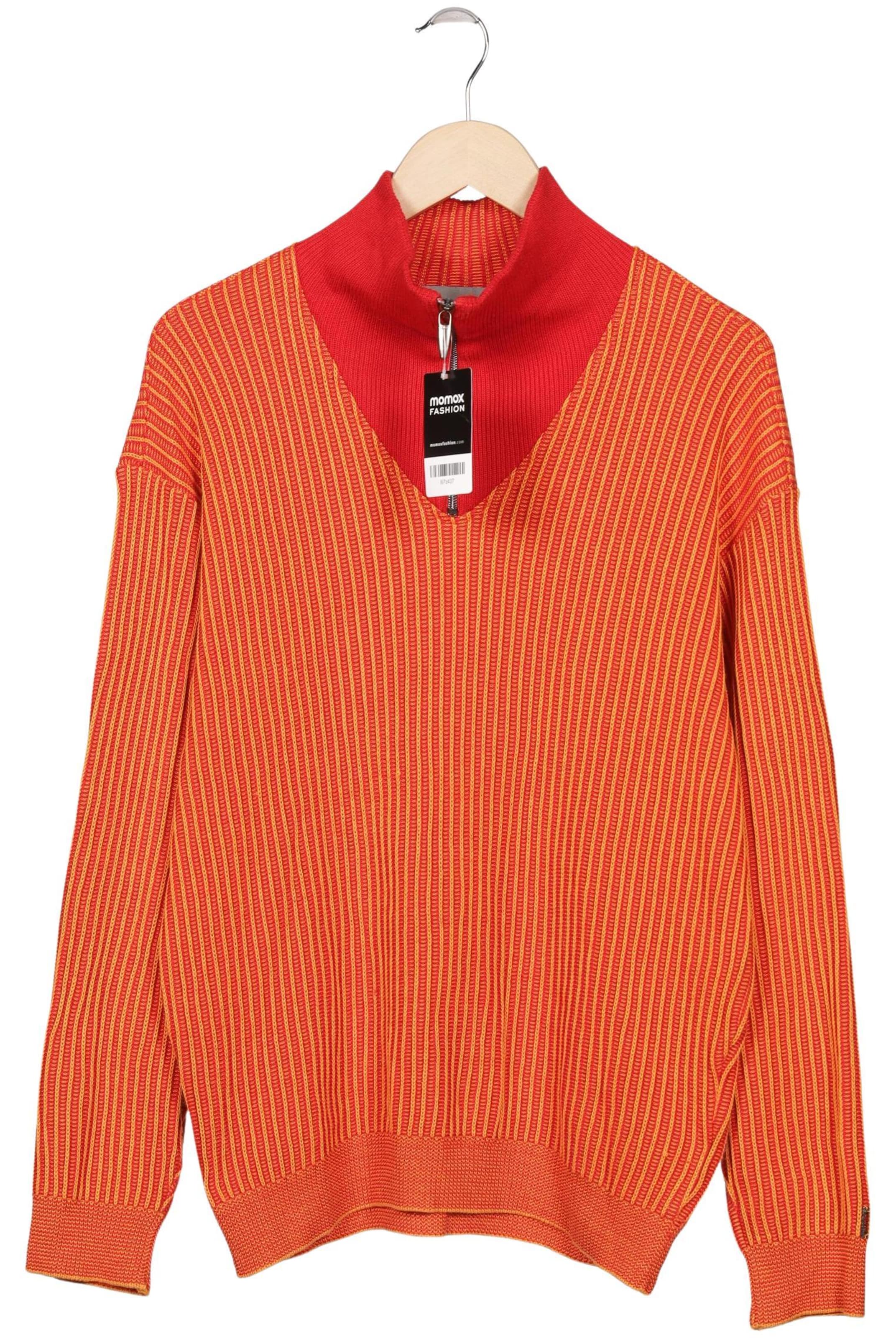 Carlo Colucci Pullover in L-XL in orange, Produktansicht