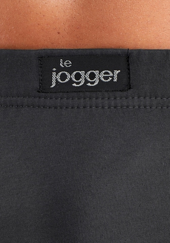 LE JOGGER Slip (12 Stck.) in Schwarz