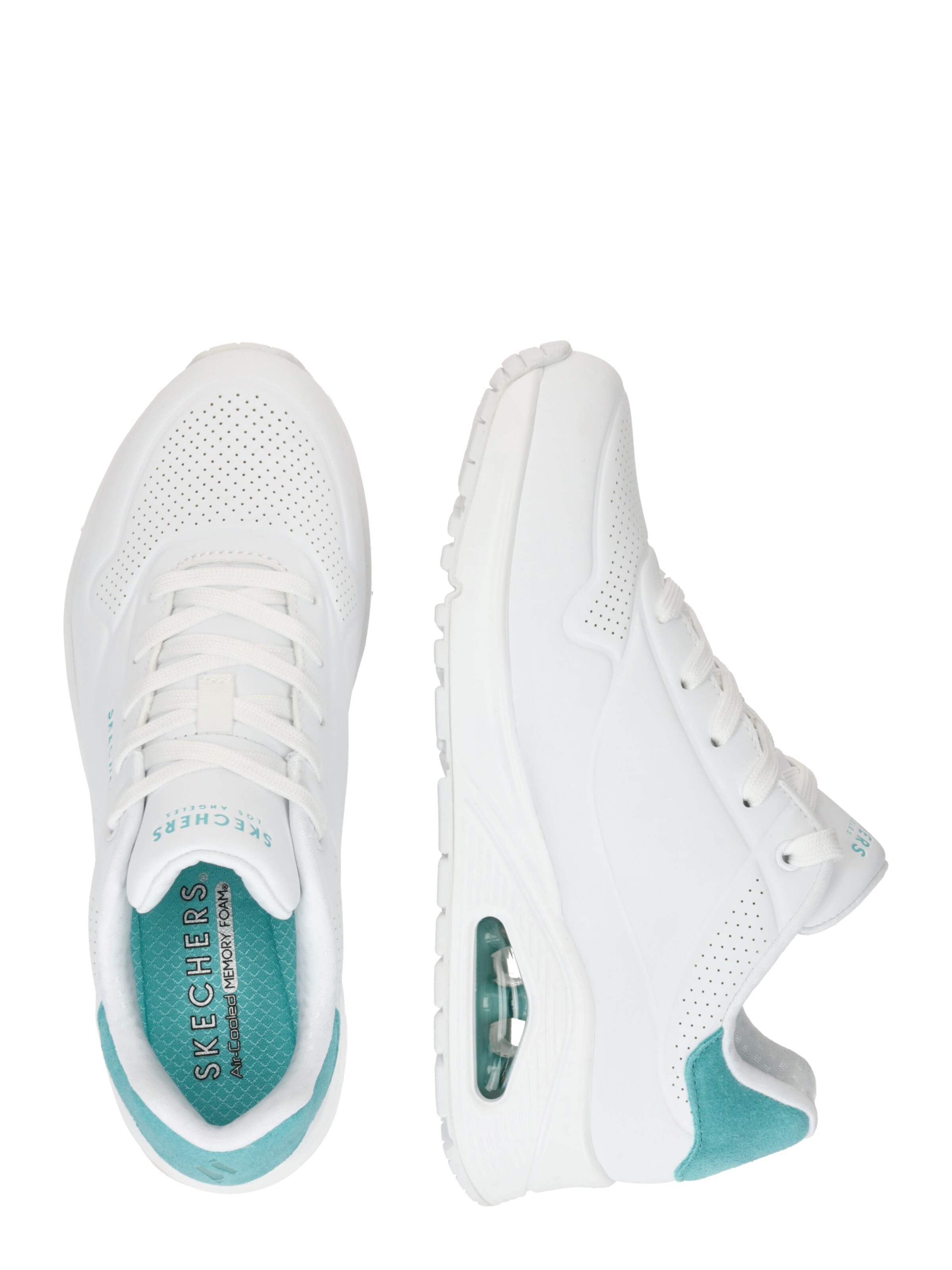 SKECHERS Σνίκερ χαμηλό 'Uno' σε λευκό