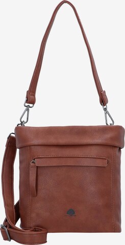 GREENBURRY Shoulder Bag 'Leni ' in Brown: front