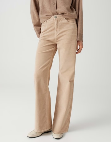 OPUS Loose fit Trousers 'Mivy' in Beige: front