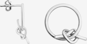 Sofia Milani Ohrringe 'Heart' in Silber: Vorderseite