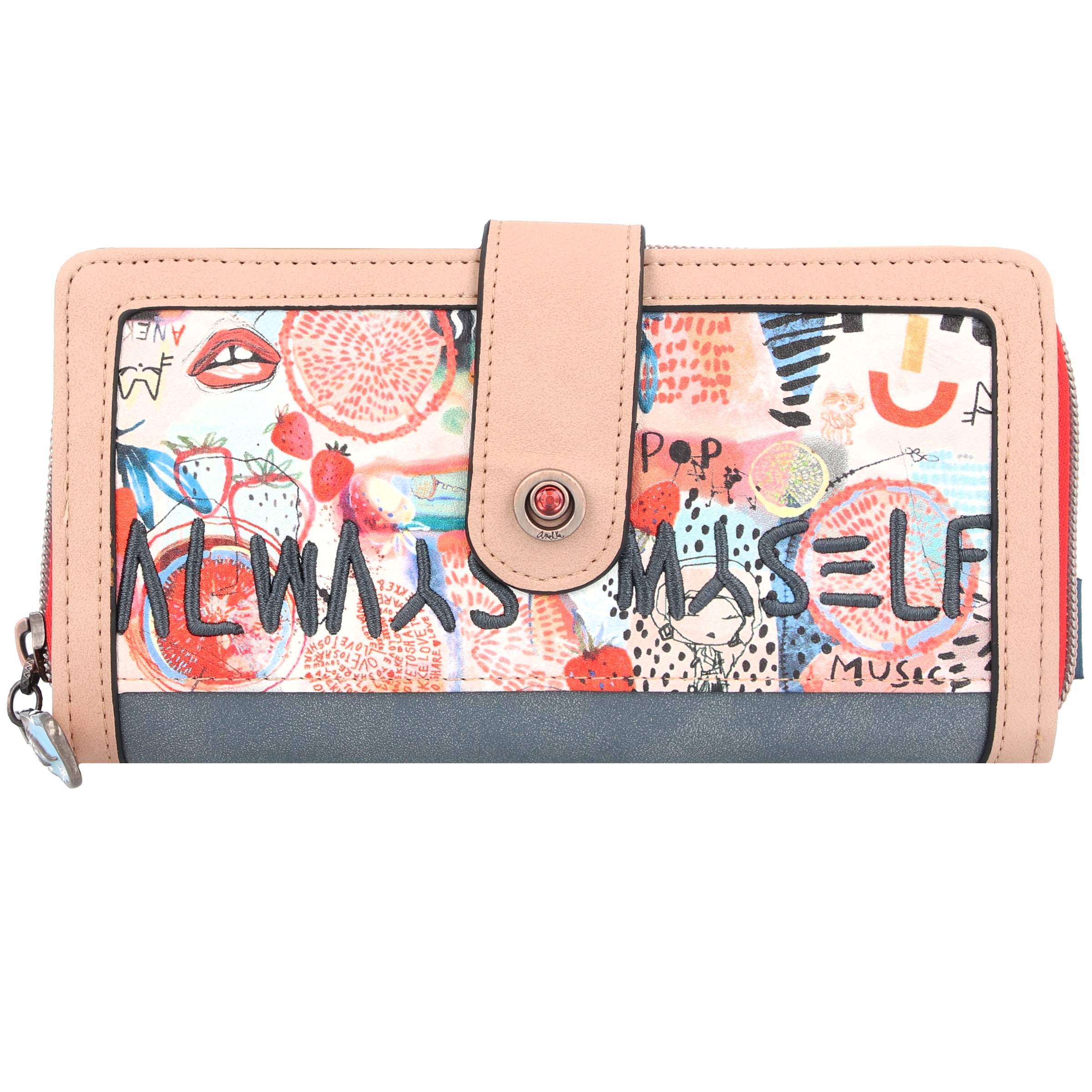 Anekke Wallet 'Fun&Music' in Mixed colors: front