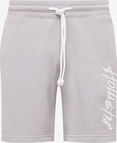 HOLLISTER Trousers in Grey / White, Item view
