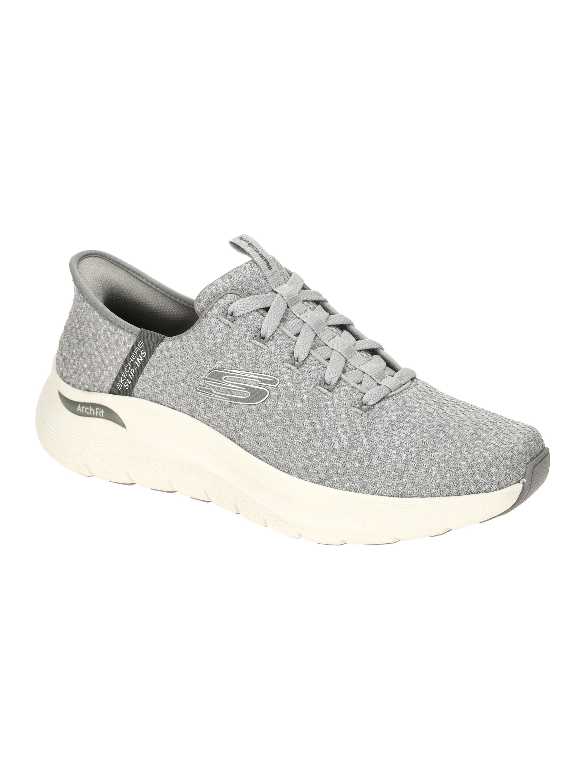 SKECHERS Schnürschuh‌‌‌‌‌ in Grau: Vorderseite