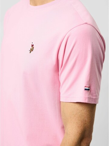 T-Shirt 'Nord' U.S. POLO ASSN. en rose