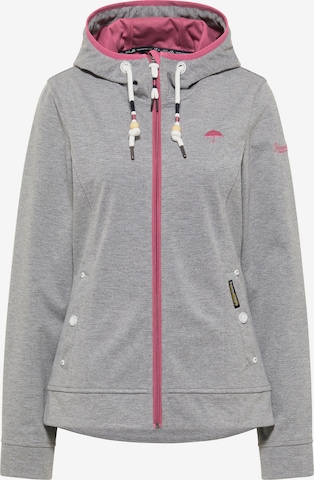 Schmuddelwedda Performance Jacket 'Kianna' in Grey: front