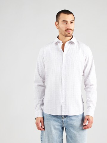 Coupe regular Chemise s.Oliver en blanc : devant
