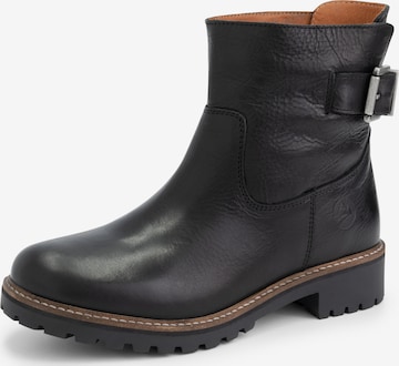 Travelin Ankle Boots 'Vadfoss ' in Schwarz: predná strana